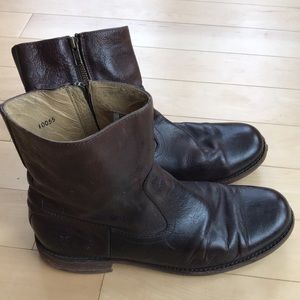 Frye Zip Ankle Boots